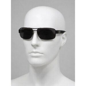 Ray-Ban RB3522 Sunglasses Made in Italy Authentic w/ Case & Cloth Gunmetal